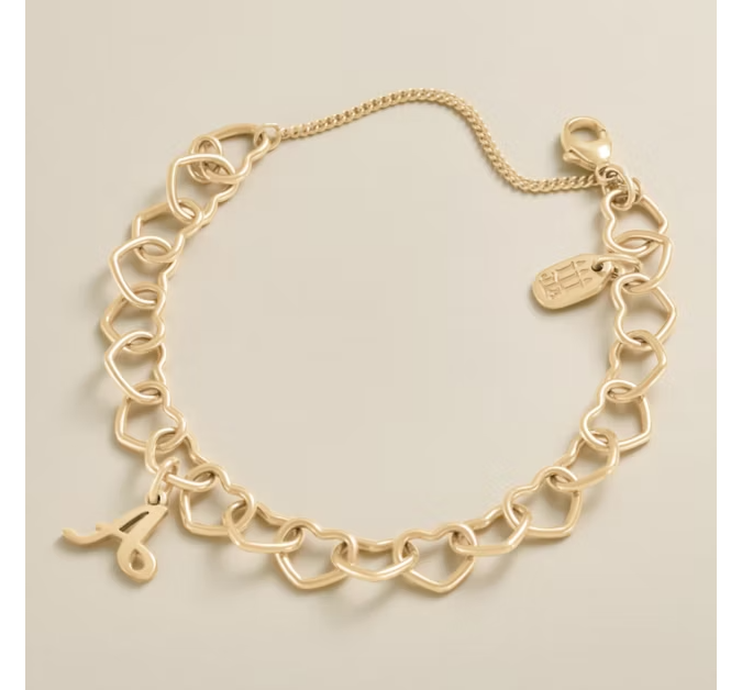 Connected Hearts Charm Bracelet