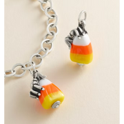 Sweet and Spooky Halloween Art Glass Charm