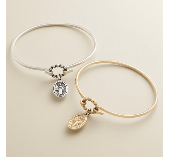 Virgin Mary Hook-On Bracelet