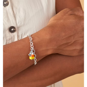 Sweet and Spooky Halloween Art Glass Charm