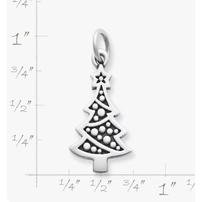 Adorned Christmas Tree Charm
