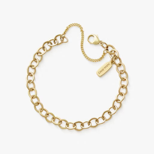 Forged Link Charm Bracelet