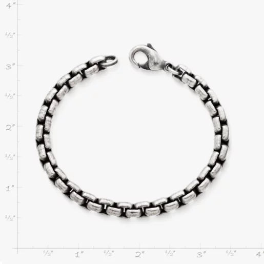 Rustic Box Link Bracelet