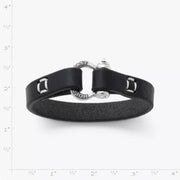 "Hold Fast" Leather Bracelet