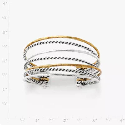 Multi-Layered Cuff Bracelet