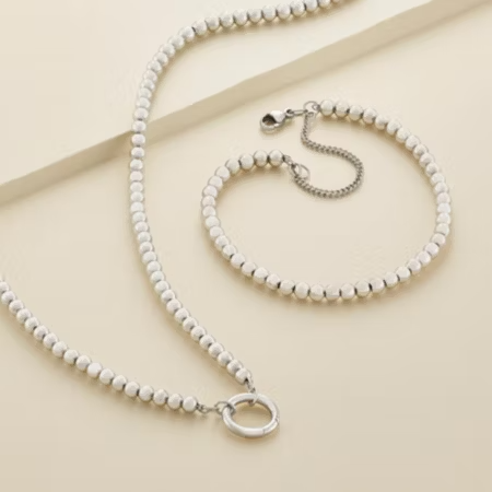 Beaded Charm Bracelet