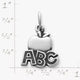 "ABC" Apple Charm