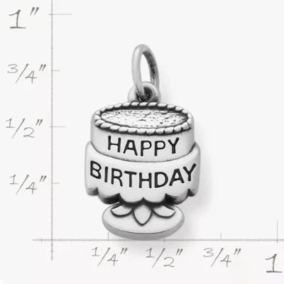 Tiny Birthday Cake Charm