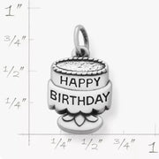Tiny Birthday Cake Charm