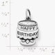 Tiny Birthday Cake Charm