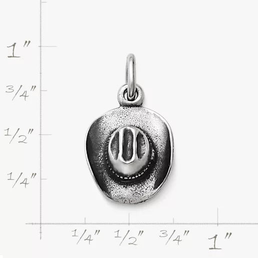 Small Cowboy Hat Charm