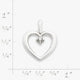Heart with Diamond Pendant