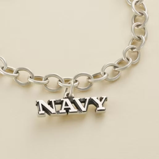 "Navy" Charm