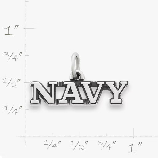 "Navy" Charm