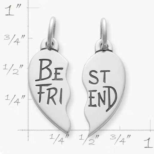"Best Friend" Charm Set