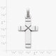Plain Latin Cross Pendant