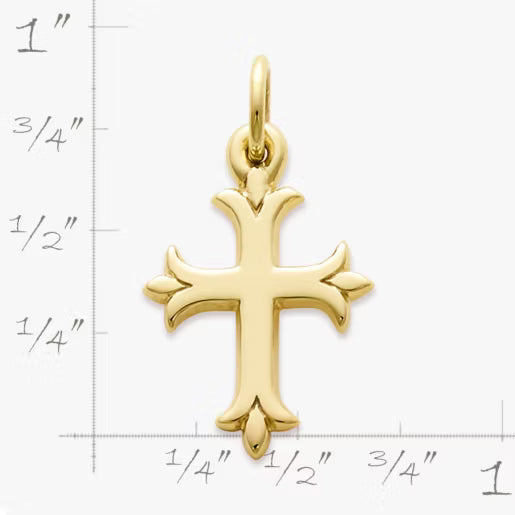 Fleuree Cross Charm