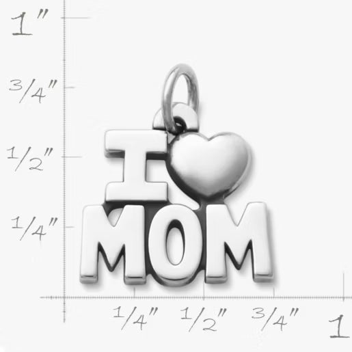 I Love Mom Charm
