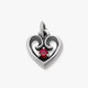 Avery Remembrance Heart Birthstone Charm