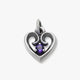 Avery Remembrance Heart Birthstone Charm