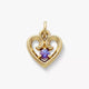 Avery Remembrance Heart Birthstone Charm