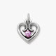 Avery Remembrance Heart Birthstone Charm
