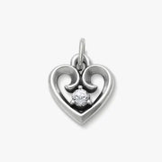 Avery Remembrance Heart Birthstone Charm