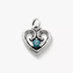 Avery Remembrance Heart Birthstone Charm