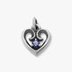 Avery Remembrance Heart Birthstone Charm