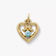 Avery Remembrance Heart Birthstone Charm
