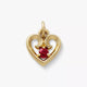 Avery Remembrance Heart Birthstone Charm