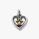 Avery Remembrance Heart Birthstone Charm