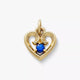 Avery Remembrance Heart Birthstone Charm