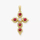 Antiquity Gemstone Cross Pendant