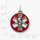 Enamel Medical Alert Charm