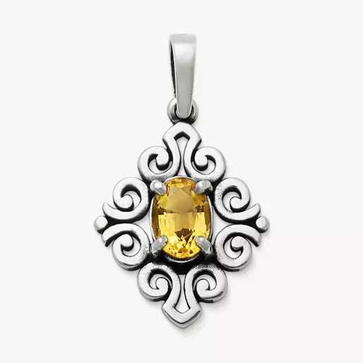 Spanish Lace Birthstone Pendant