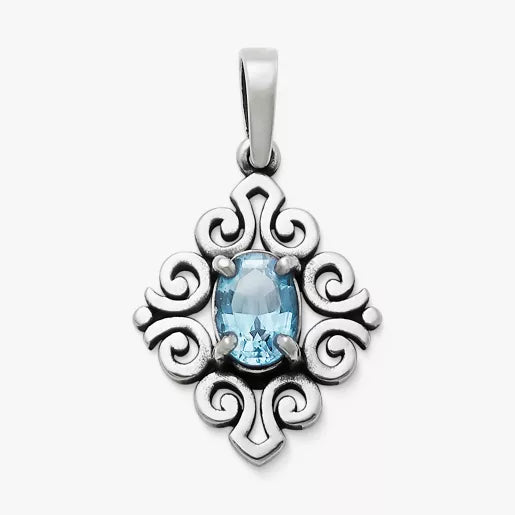 Spanish Lace Birthstone Pendant