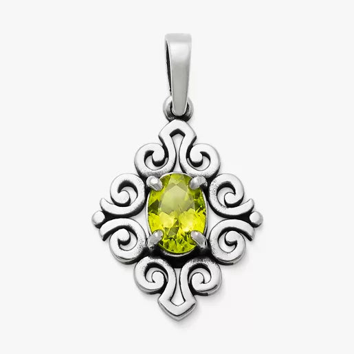 Spanish Lace Birthstone Pendant
