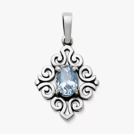 Spanish Lace Birthstone Pendant