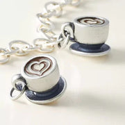 Enamel Latte Love Charm