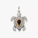 Sea Turtle Gemstone Pendant