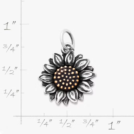 Wild Sunflower Charm