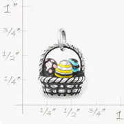 Enamel Easter Basket Charm