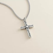 From the Heart Cross Pendant
