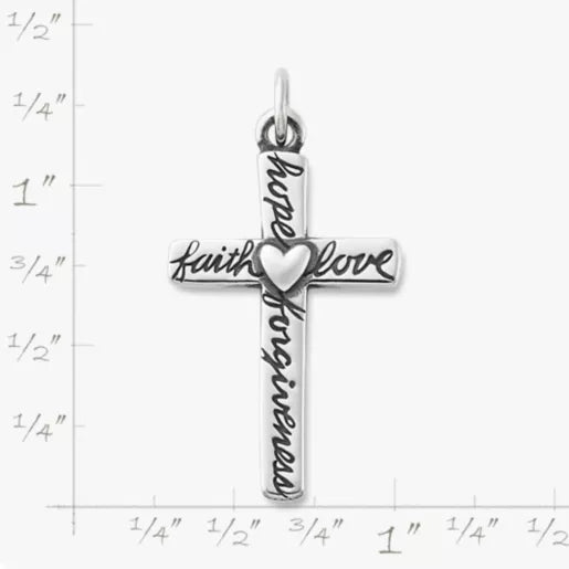 From the Heart Cross Pendant