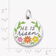 Enamel "He is Risen" Charm