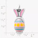Enamel Bunny Ears Art Glass Charm