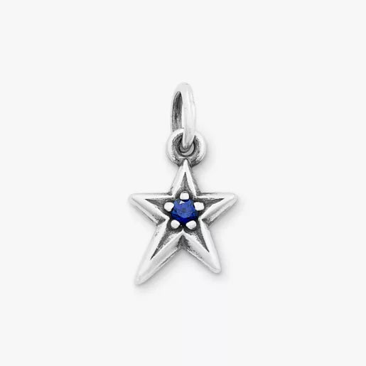 Shining Star Birthstone Charm
