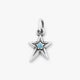 Shining Star Birthstone Charm