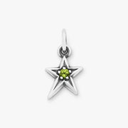 Shining Star Birthstone Charm